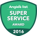 Carruthers Landscape won the 2016 Angie's List Super Service Award